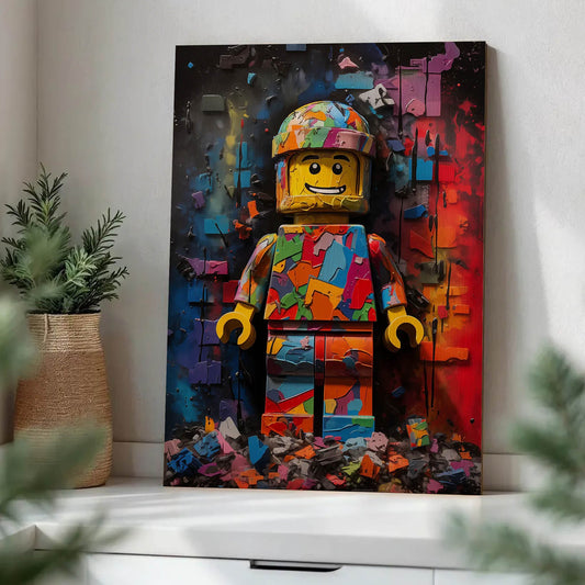 Lego Man Pop Art