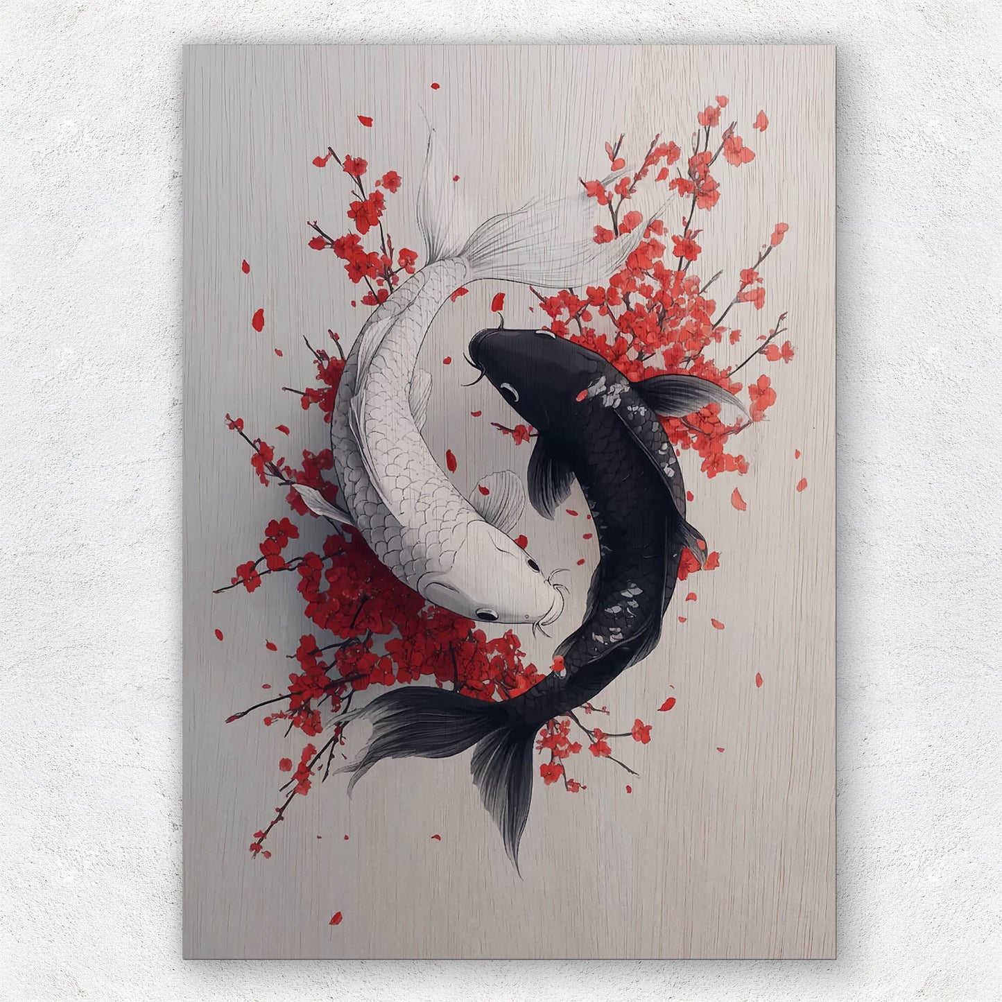 Yin Yang Koi Fish