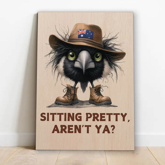 Aussie Magpie Bathroom