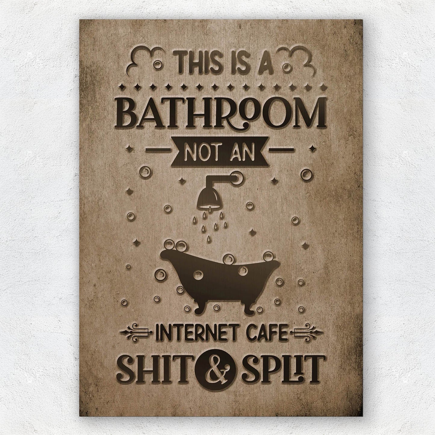 Bathroom Not Internet Cafe