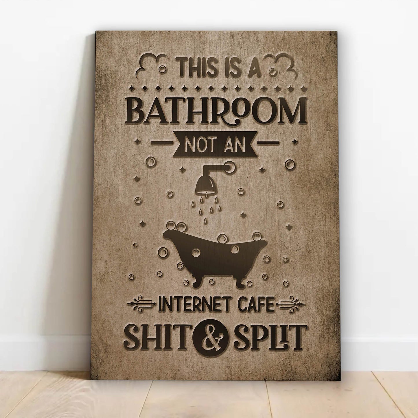 Bathroom Not Internet Cafe