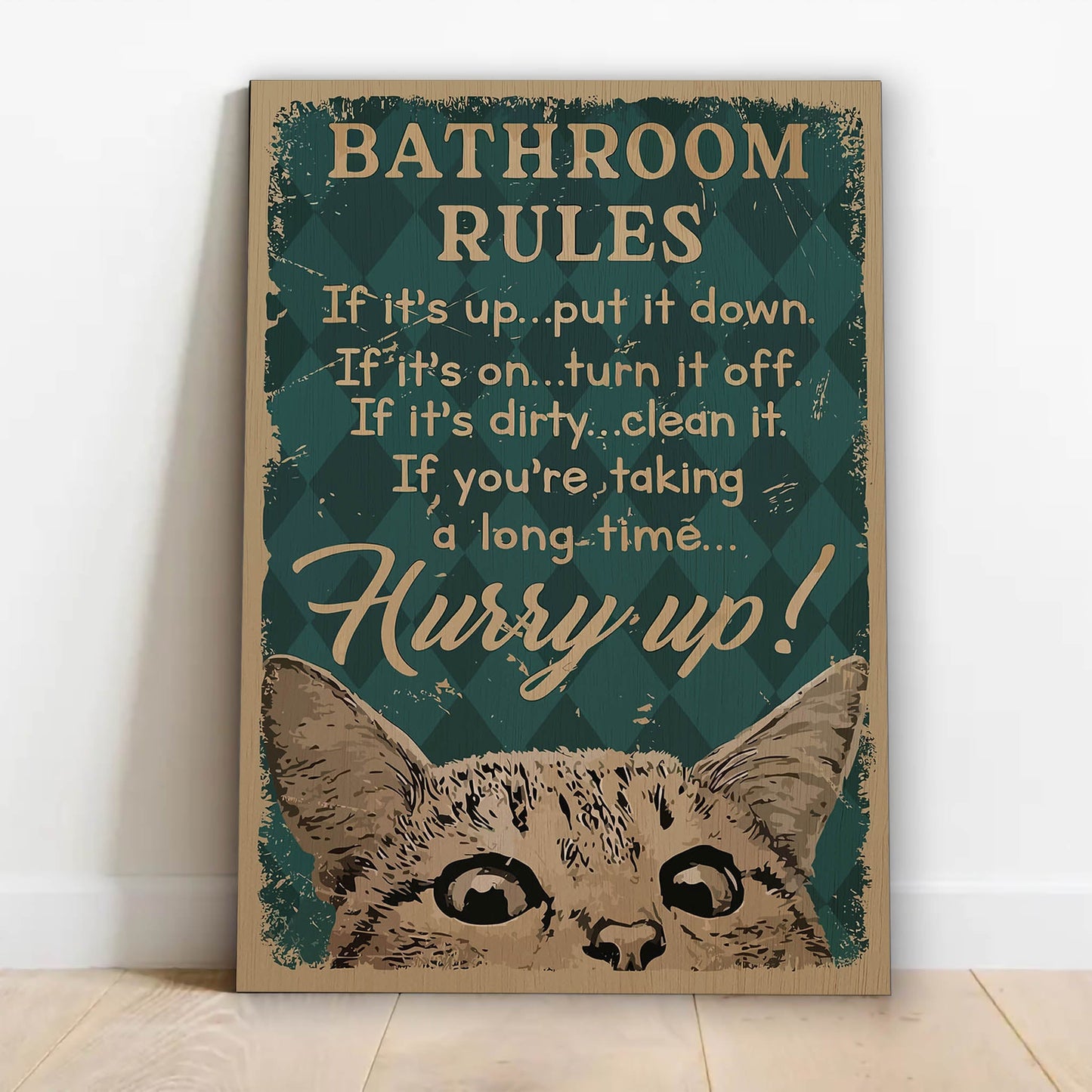 Bathroom Rules