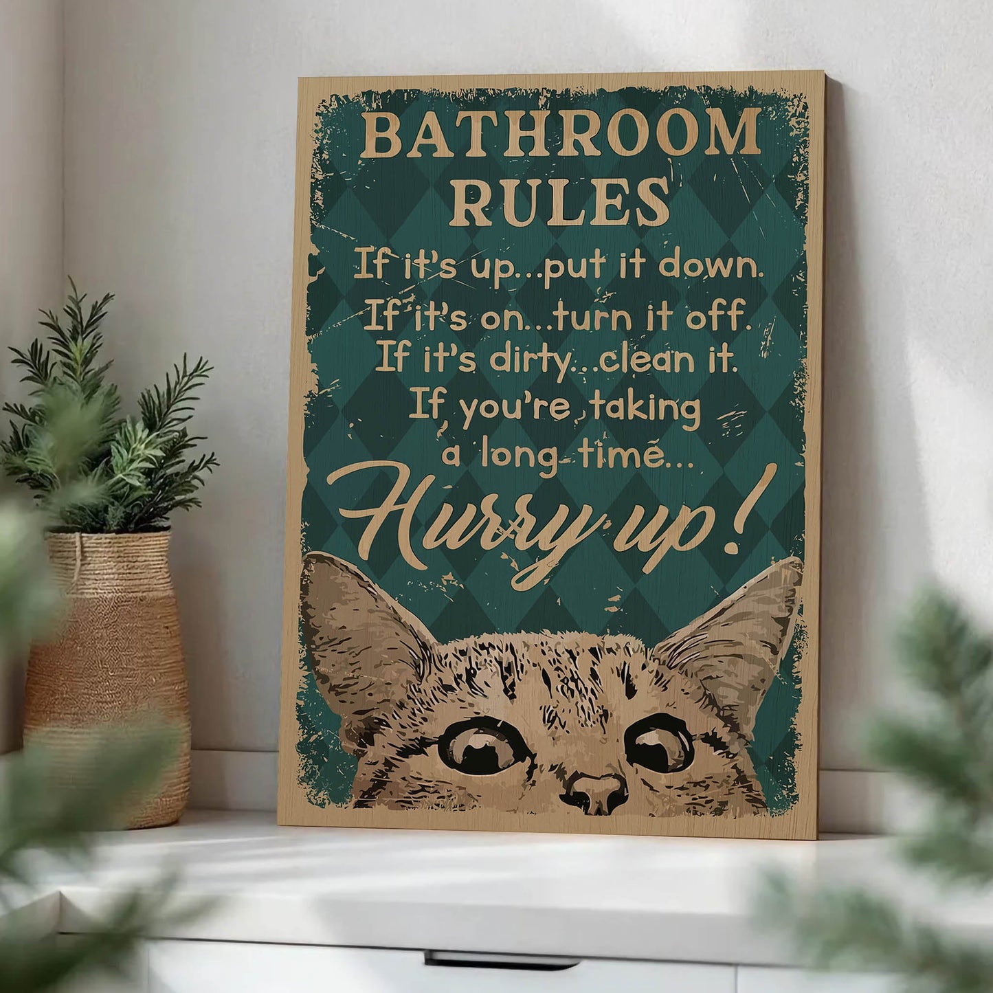 Bathroom Rules