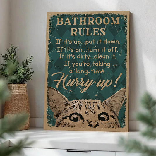 Bathroom Rules