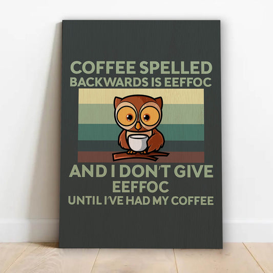 Coffee Spelled Backwards