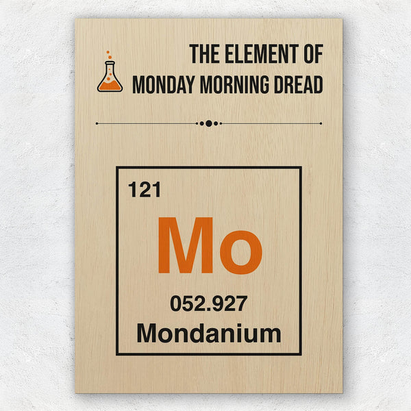 Element of Monday Morning Dread