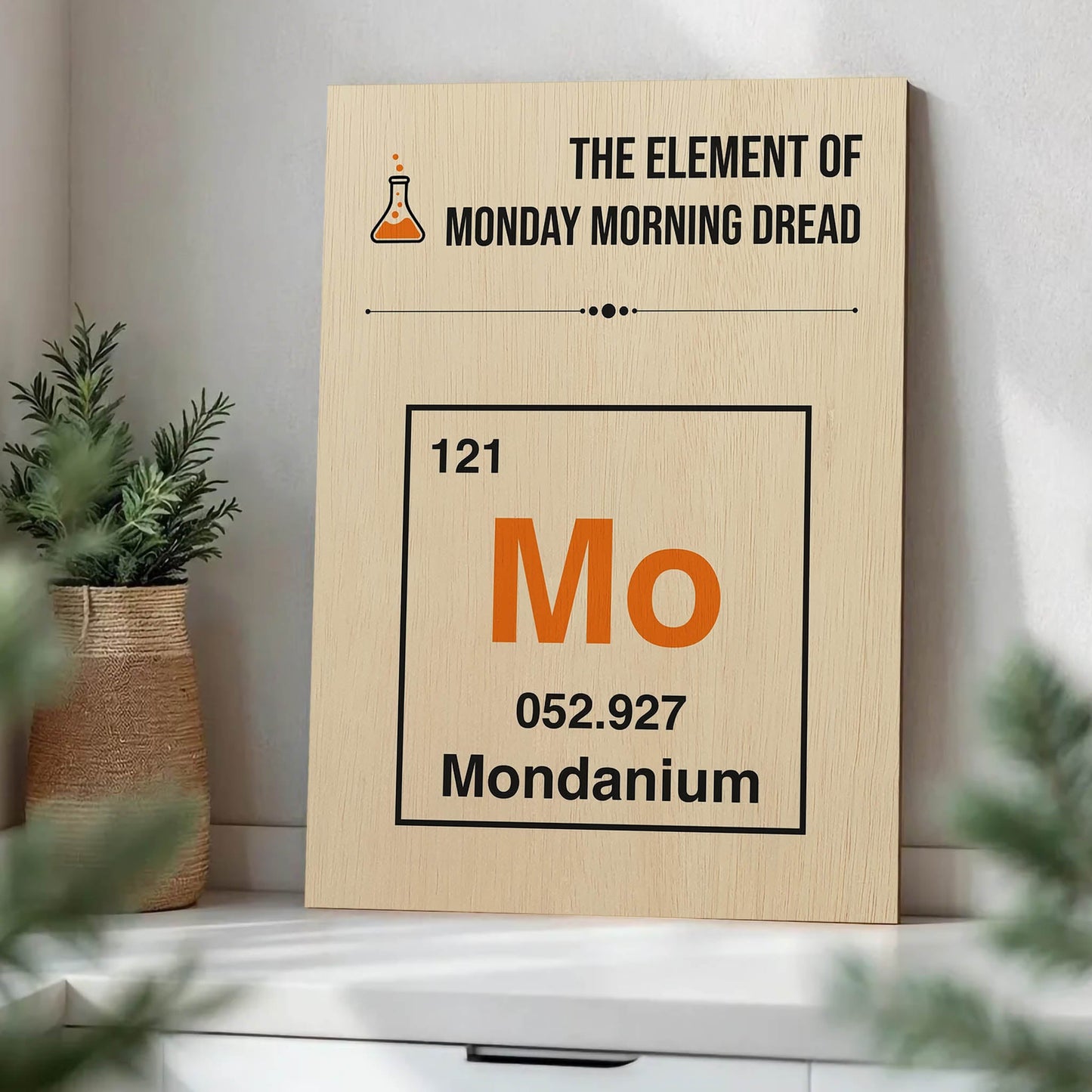 Element of Monday Morning Dread