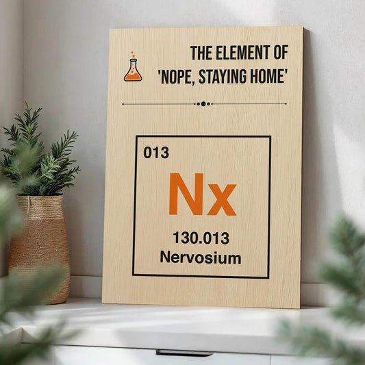 Element of Nope Staying Home
