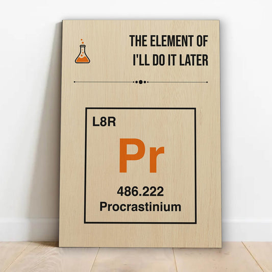 Element of Procrastination