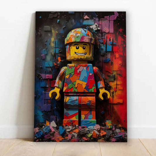 Lego Man Pop Art