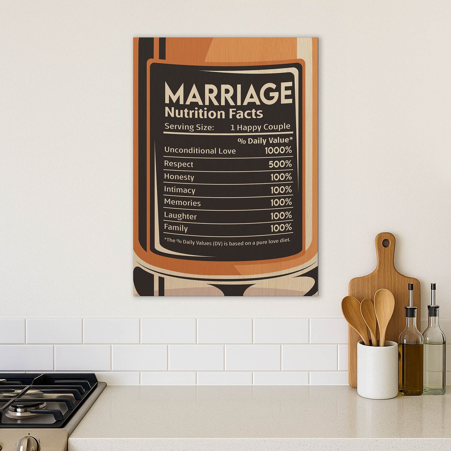 Marriage Nutrition Facts