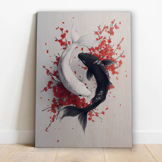 Yin Yang Koi Fish
